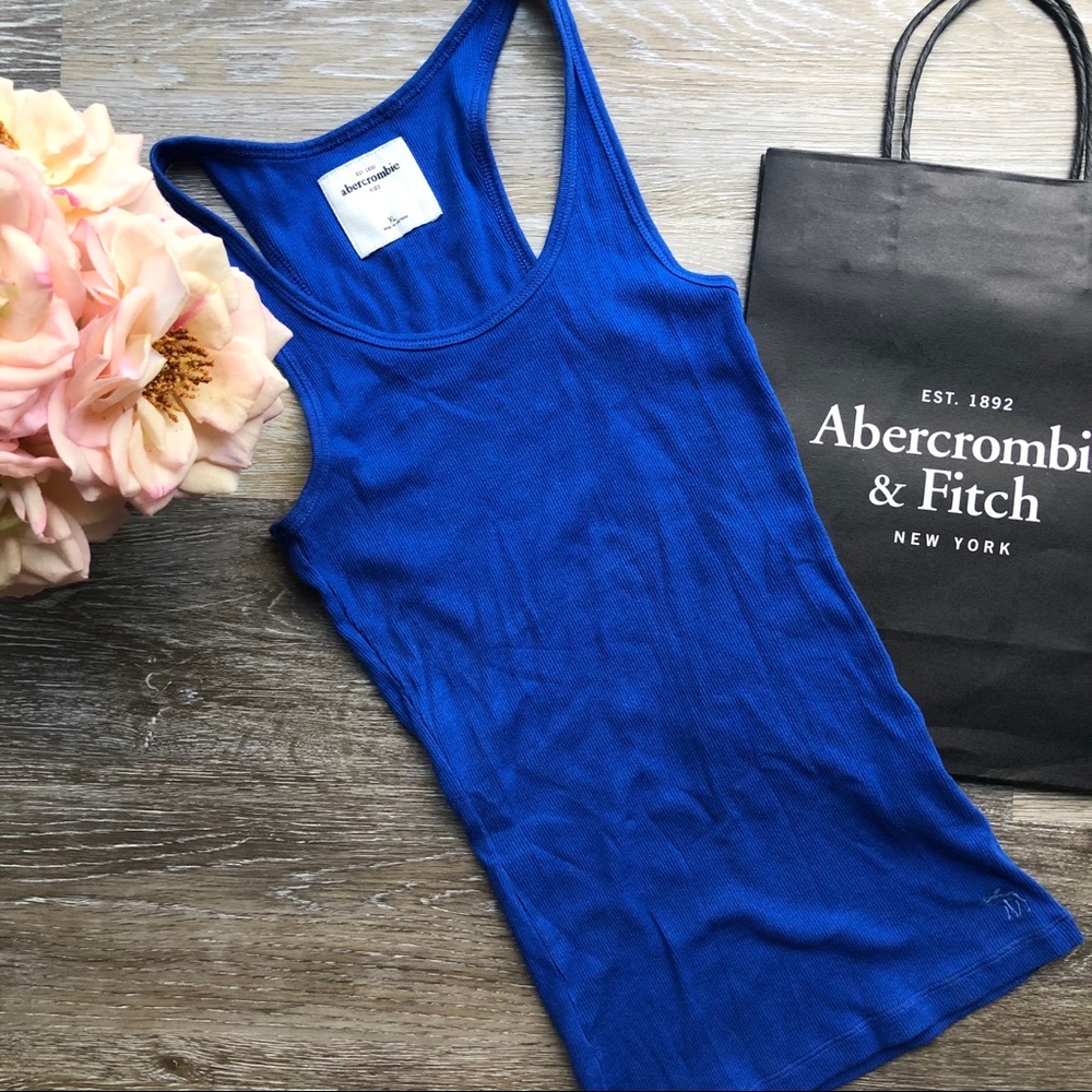 Girls Abercrombie Blue Razorback